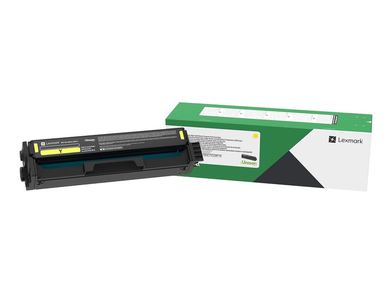 Lexmark C/MC3224, 3326, 3426 Yellow Return Program 1.5K Print Cartridge (C3210Y0), 1 Unit